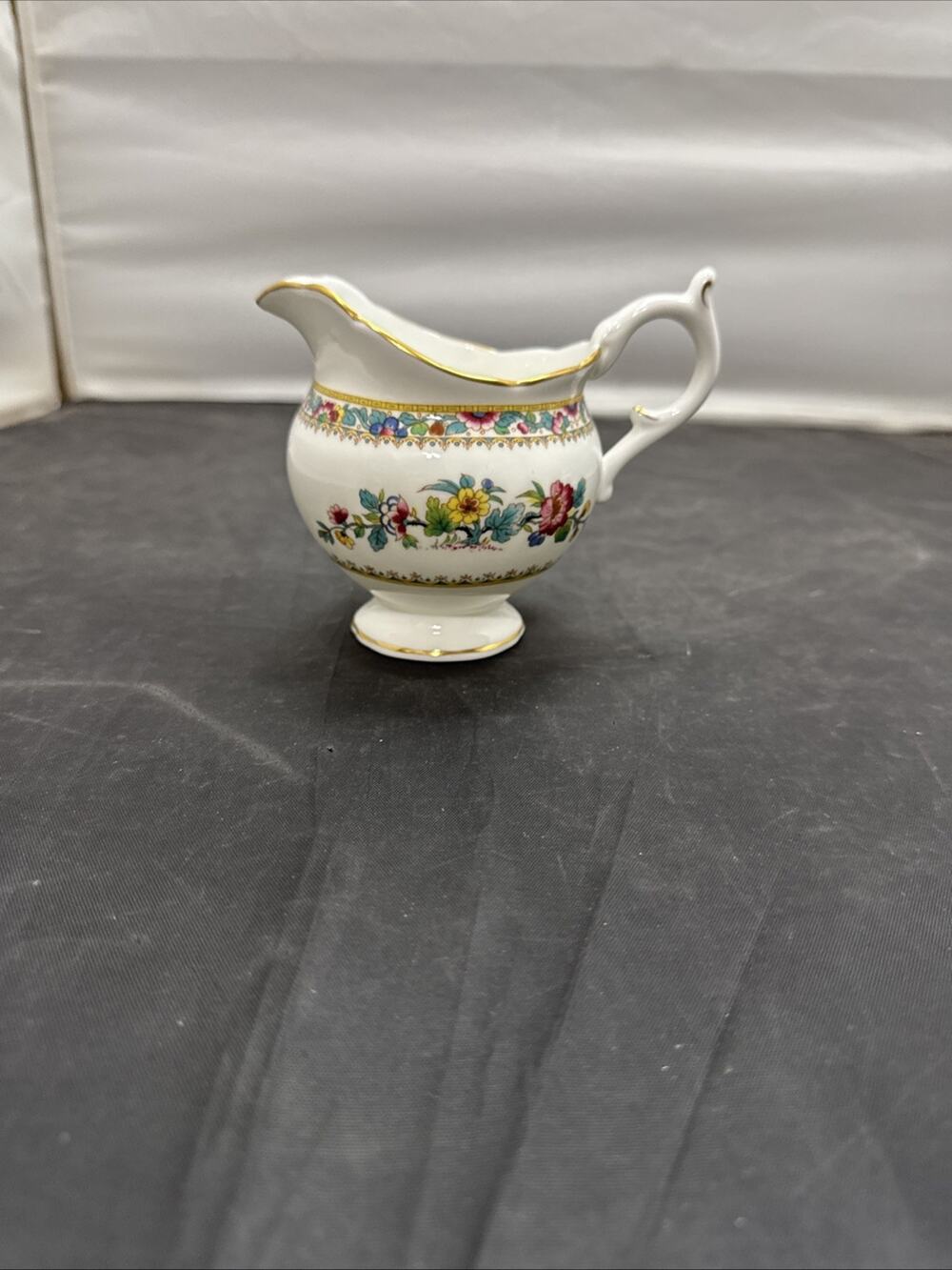 Vintage Coalport Ming Rose Bone China Creamer Milk Jug Pitcher Made in England